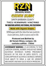 Load image into Gallery viewer, 2022 RZN Chenin Blanc Zero : Zero