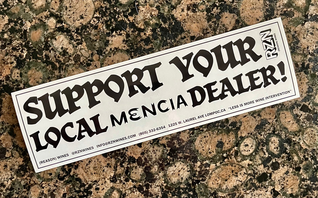 Mencia Dealer Bumper Sticker 3