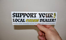 Load image into Gallery viewer, Chenin Dealer Bumper Sticker 2&quot;x8&quot; MINI
