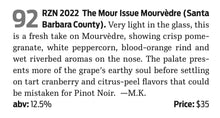 Load image into Gallery viewer, 2022 RZN Mourvèdre
