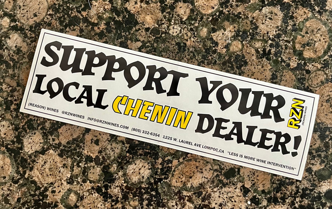 Chenin Dealer Bumper Sticker 3
